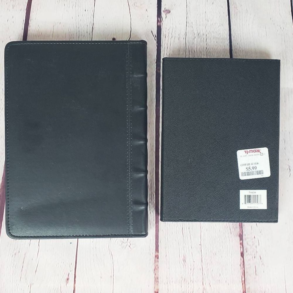 New Black Eccolo Pen Gear Hard Cover Lined Writing Journal Notebook Bundle of 2 - Picture 4 of 4